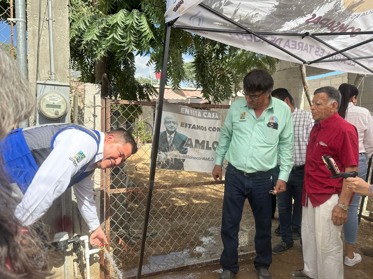 5 mil metros lineales de red de agua potable