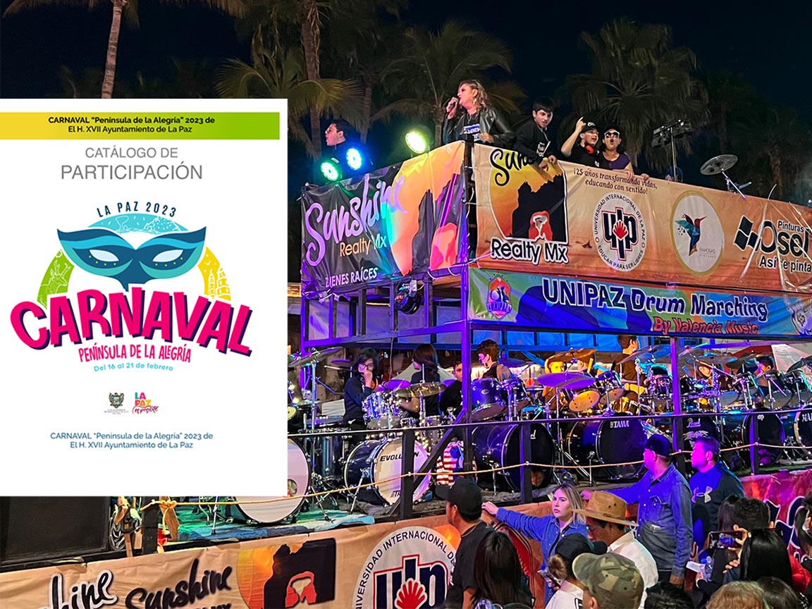 500 mil pesos  por anunciarse en el Carnaval La Paz