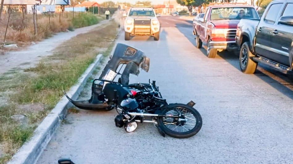 Agente de Investigación Criminal atropelló  a motociclista en La Paz