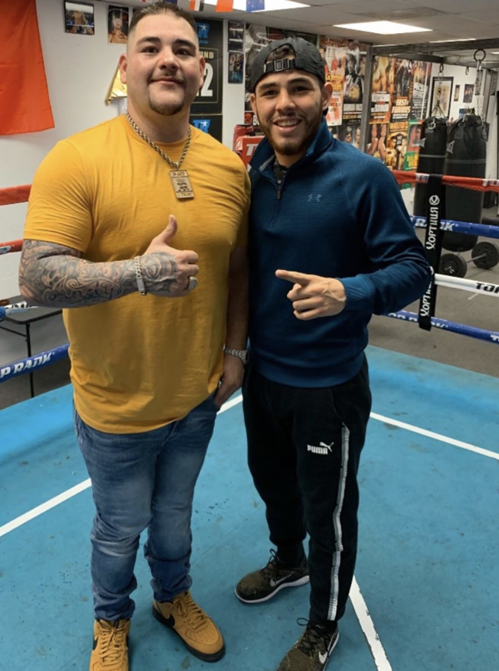 La bestia Lucero Jr y Andy Ruiz