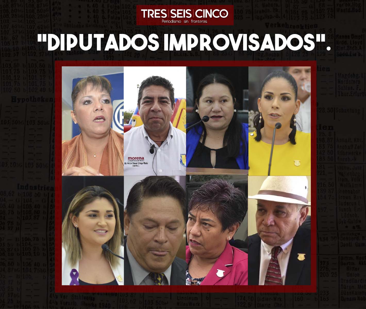 Diputados improvisados