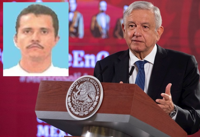 “El Mencho no fue detenido y tampoco abatido son mentiras". AMLO.