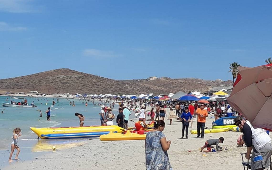 Cierran el acceso a las playas de La Paz