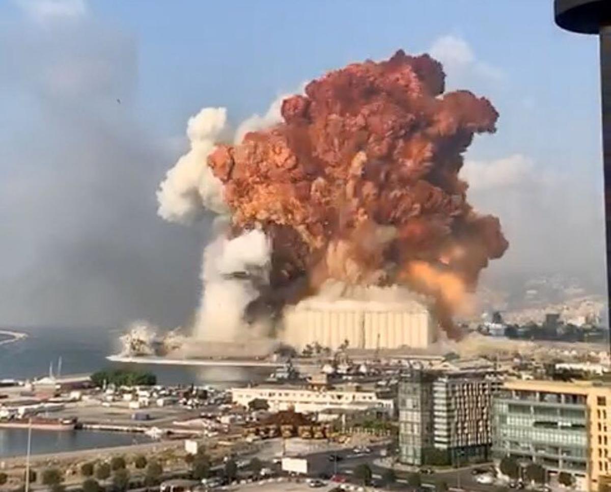 Explosión sacude Beirut