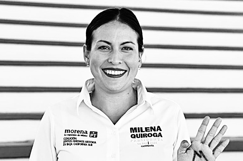 Denuncian a  Milena Quiroga Candidata de Morena