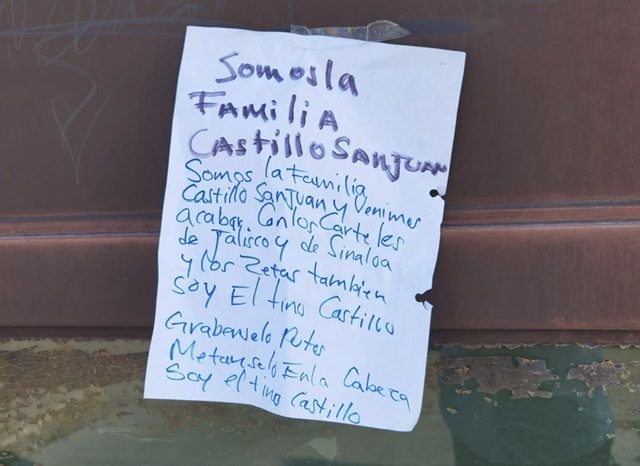 Venimos a acabar con los Carteles, Jalisco, Sinaloa y los Zetas